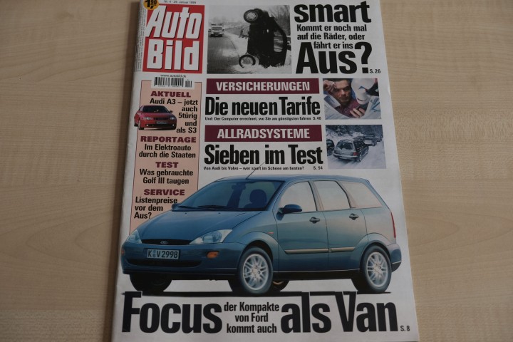 Deckblatt Auto Bild (04/1999)